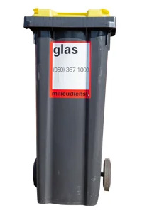 120 liter glascontainer